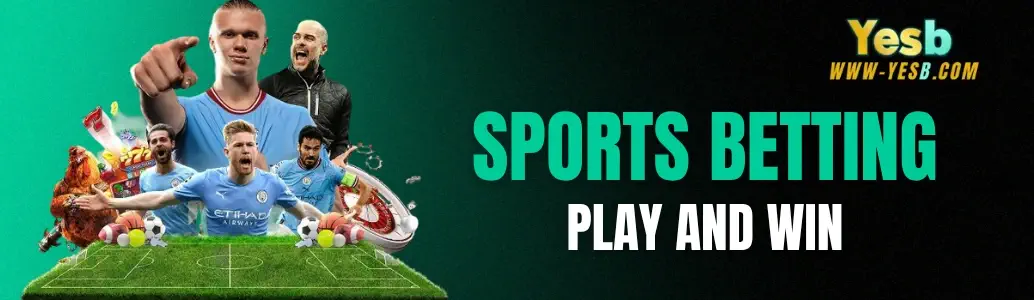 Player placing a live sports bet at YESB Casino.